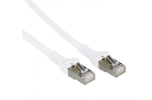  - PATCH CABLE CAT6A 10G 26AWG 0,5M WHITE