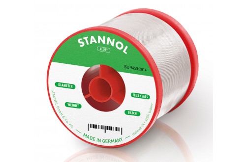 STANNOL - SOLDER WIRE Sn60Pb40 Kristall 400 2,2% (1,0mm-250g)