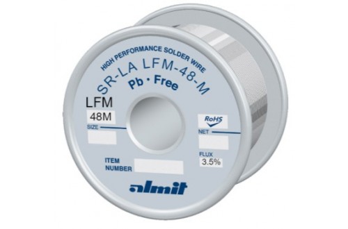 Almit - SOLDER WIRE SR-LA LFM-48-M - FLUX 3,5% - 1,2mm - 500g